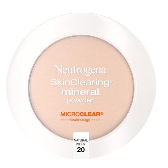 Neutrogena Skin Clearing Mineral Powder Natural Ivory 20 .38 oz NEW - Picture 1 of 5